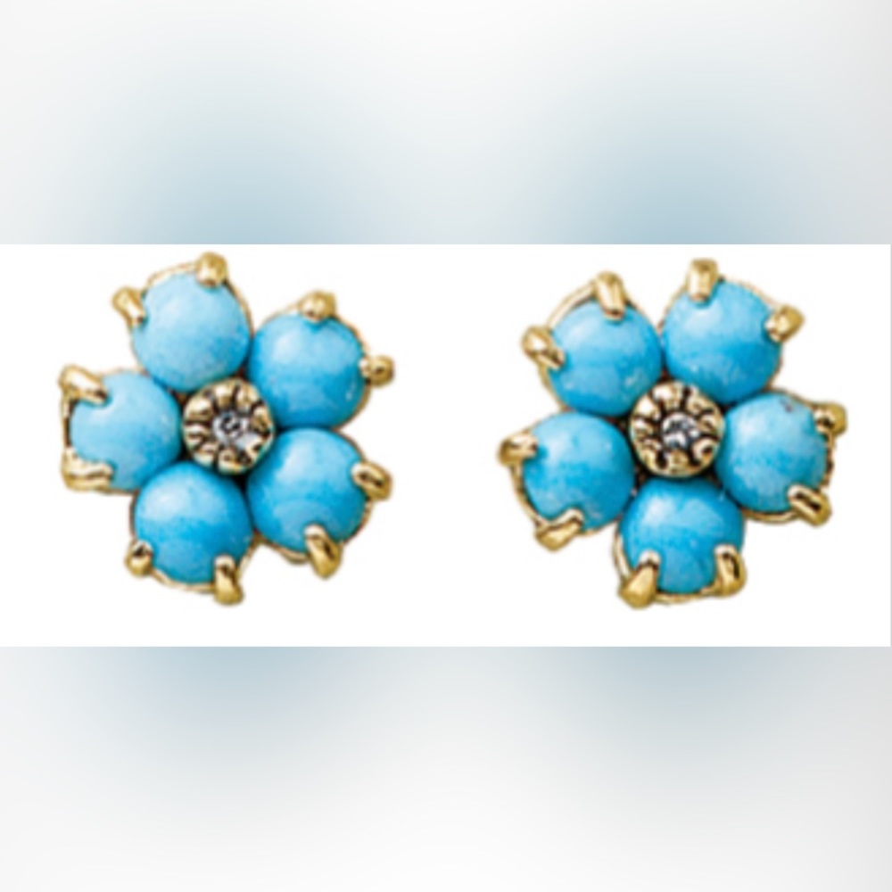 NWT MET Forget me not earrings